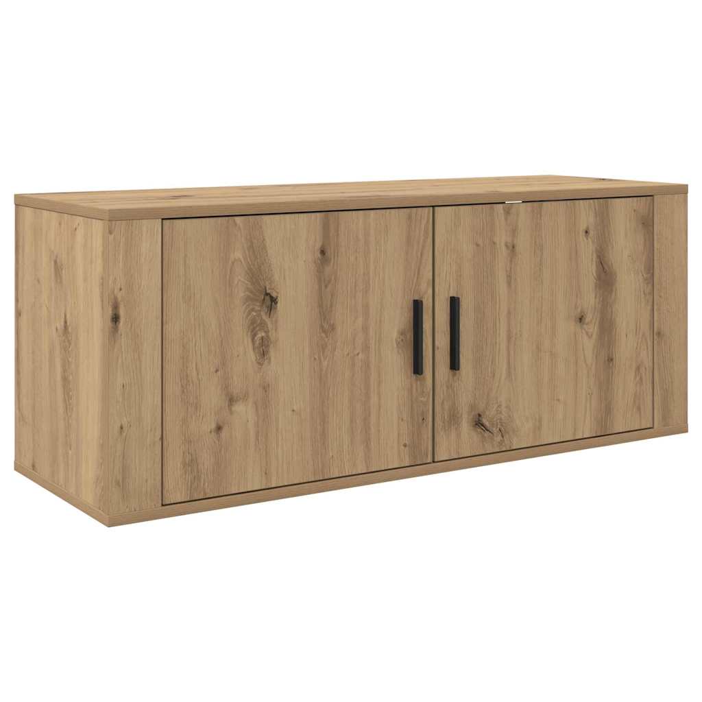Vægmonteret TV Skab 100 x 34,5 x 40 cm Artisan Egetræ