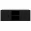 TV-skab Sort eg 100 x 31,5 x 35 cm Konstrueret træ
