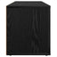 TV-skab Sort eg 100 x 31,5 x 35 cm Konstrueret træ
