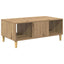 Sofabord Artisan Egetræ 90 x 50 x 26.5 cm Konstrueret træ