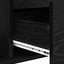 Sofabord Sort eg 90 x 50 x 26.5 cm Konstrueret træ