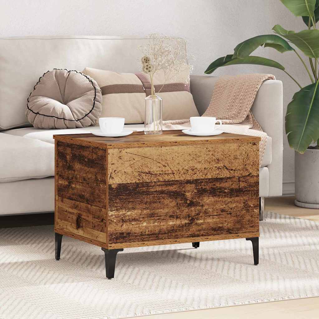Sofabord Gammelt træ 60 x 44,5 x 45 cm Konstrueret træ