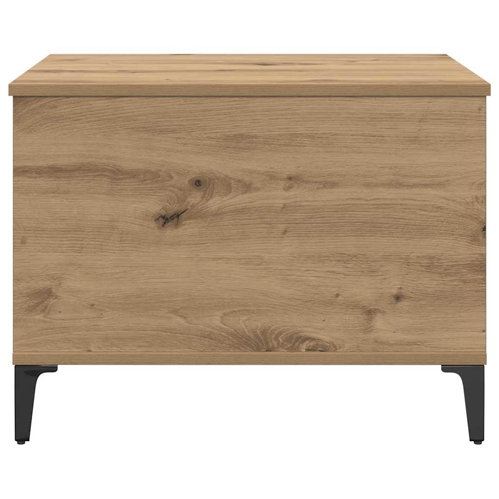 Sofabord Artisan Egetræ 60 x 44,5 x 45 cm Konstrueret træ