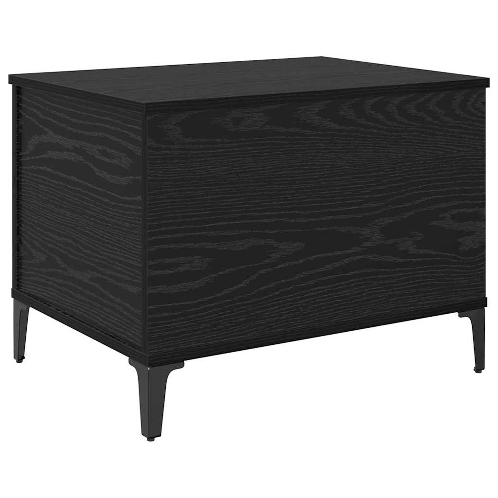 Sofabord Sort eg 60 x 44,5 x 45 cm Konstrueret træ