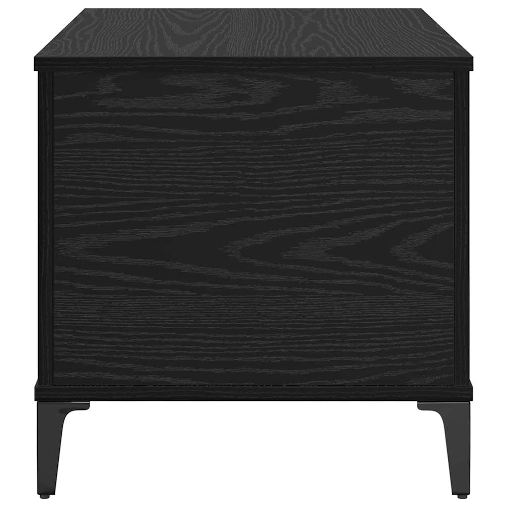 Sofabord Sort eg 60 x 44,5 x 45 cm Konstrueret træ