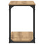 Sidebord Artisan Egetræ 50 x 35 x 52 cm Konstrueret træ