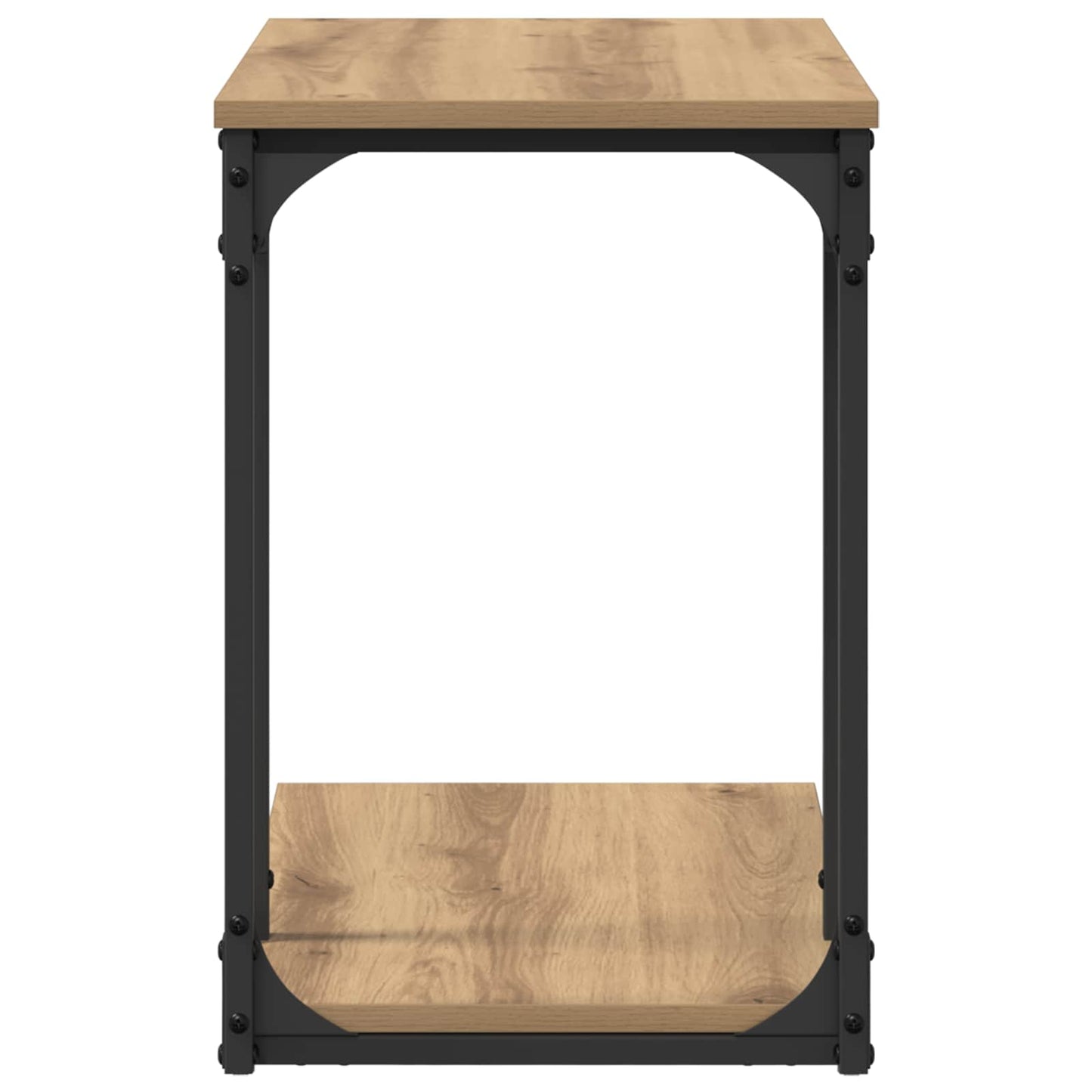 Sidebord Artisan Egetræ 50 x 35 x 52 cm Konstrueret træ