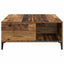 Sofabord Gammelt træ 80 x 80 x 36,5 cm Konstrueret træ