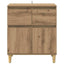 Sideboard Artisan Egetræ 60 x 35 x 70 cm Konstrueret træ