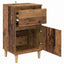 Natskab 2 pcs Gammelt træ 40 x 35 x 70 cm Konstrueret træ