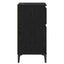 Natskab 2 pcs Sort eg 40 x 35 x 70 cm Konstrueret træ