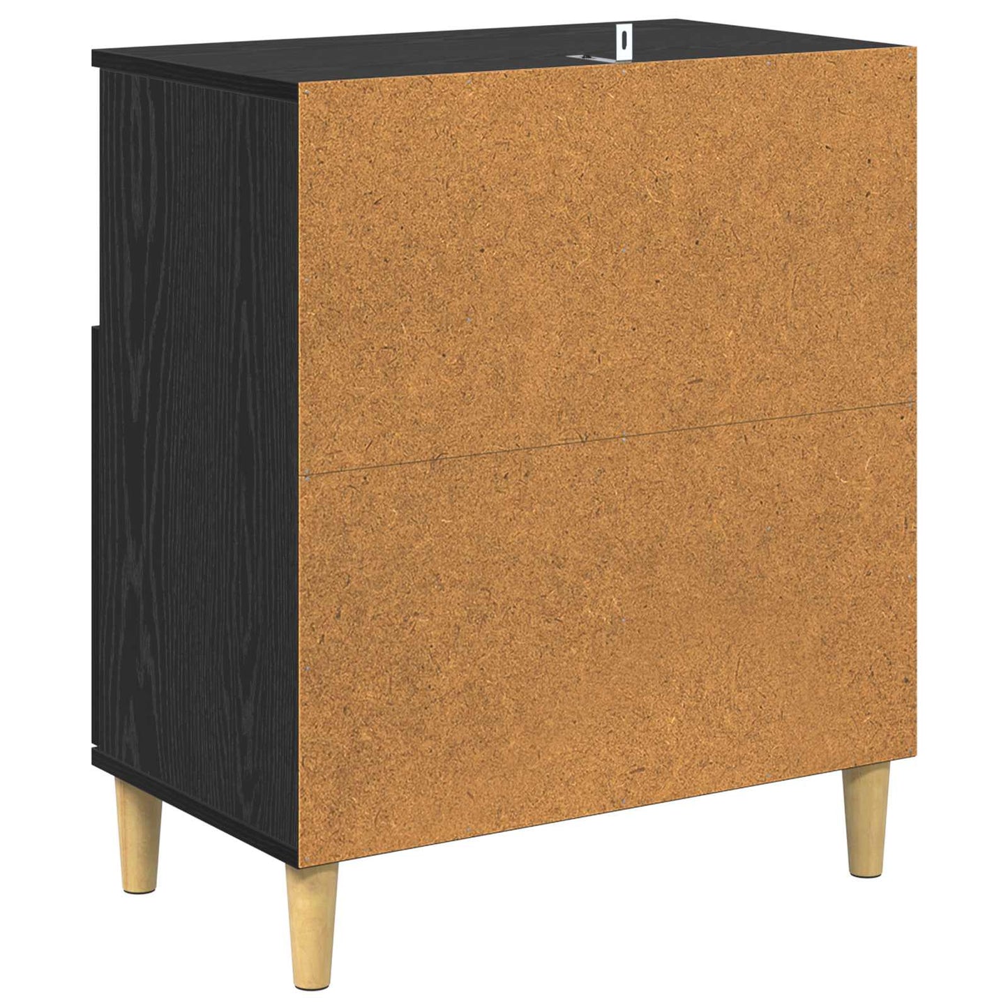 Sideboard Sort eg 35 x 60 x 70 cm Konstrueret træ
