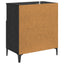 Sideboard Sort eg 60 x 35 x 70 cm Konstrueret træ