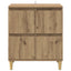 Sideboard Artisan Egetræ 60 x 35 x 70 cm Konstrueret træ