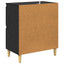 Sideboard Sort eg 60 x 35 x 70 cm Konstrueret træ