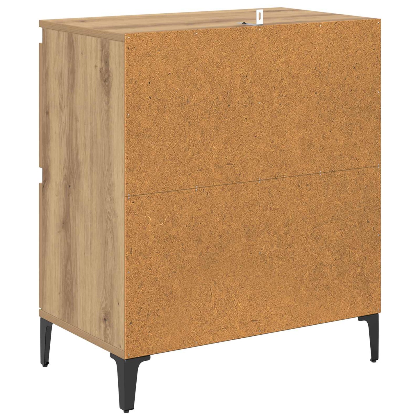 Sideboard Artisan Egetræ 60 x 35 x 70 cm Ingeniørt træ og jern