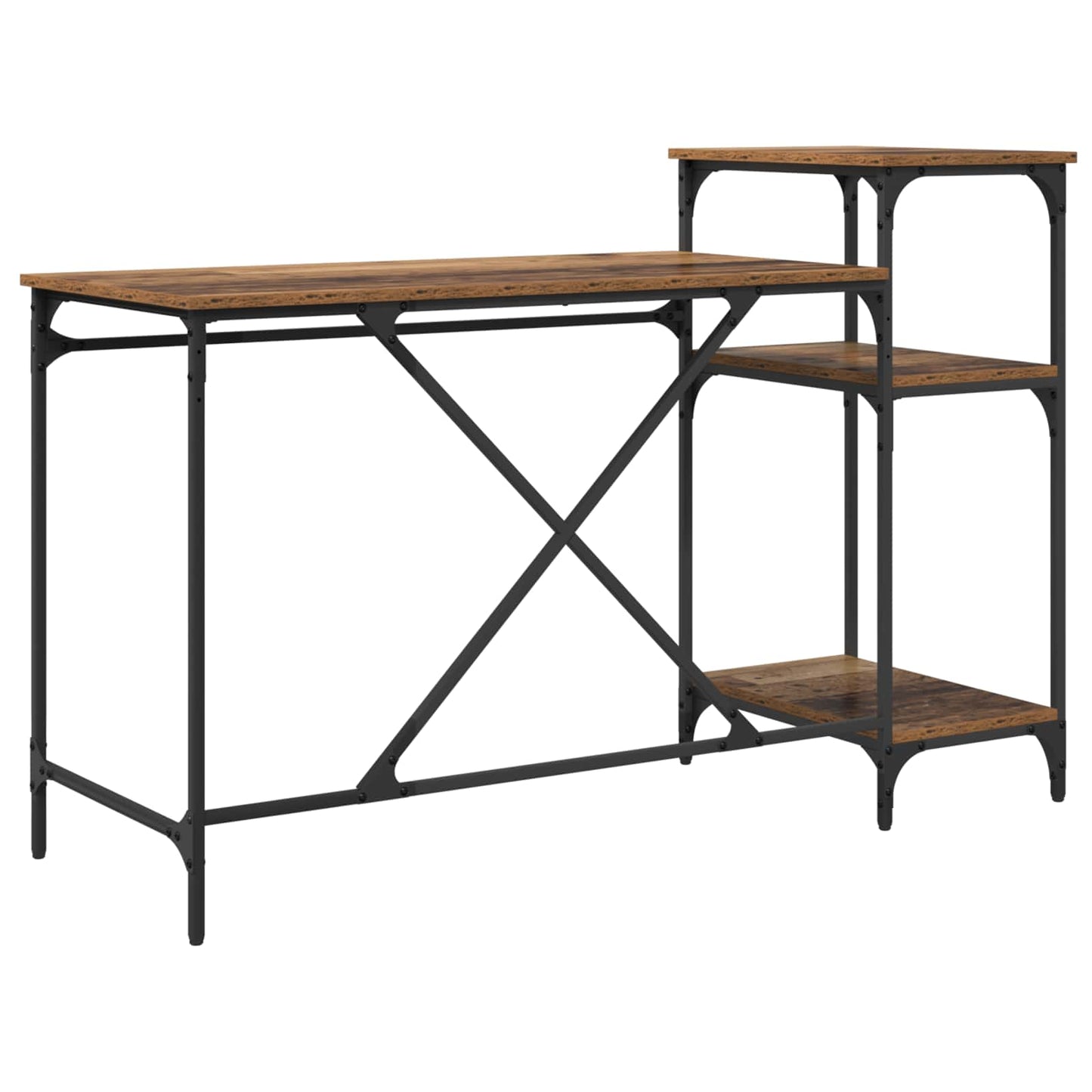 Bord Gammelt træ 135 x 50 x 90 cm Konstrueret træ