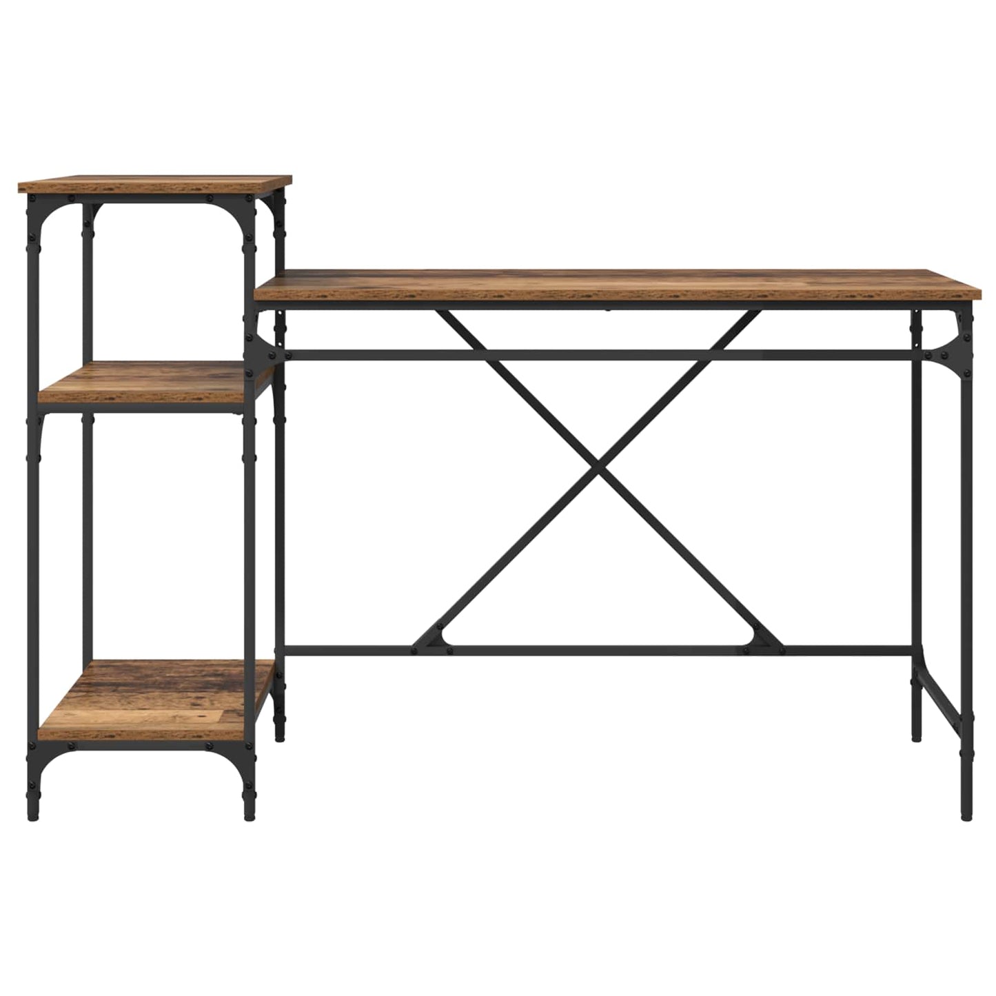 Bord Gammelt træ 135 x 50 x 90 cm Konstrueret træ