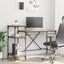 Bord Artisan Egetræ Konstrueret træ 135 x 50 x 90 cm