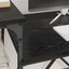 Bord Sort eg 105 x 50 x 90 cm Konstrueret træ