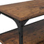 TV-skab Gammelt træ 200 x 30 x 50 cm Ingeniørt træ og jern