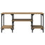 TV-skab 102 x 35 x 45,5 cm Artisan Egetræ Ingeniørt træ og jern