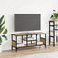 TV-skab 100 x 35 x 45 cm Artisan Egetræ Ingeniørt træ og jern