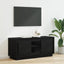 TV-skab Sort eg 102 x 35 x 45 cm Konstrueret træ