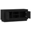 TV-skab Sort eg 102 x 35 x 45 cm Konstrueret træ