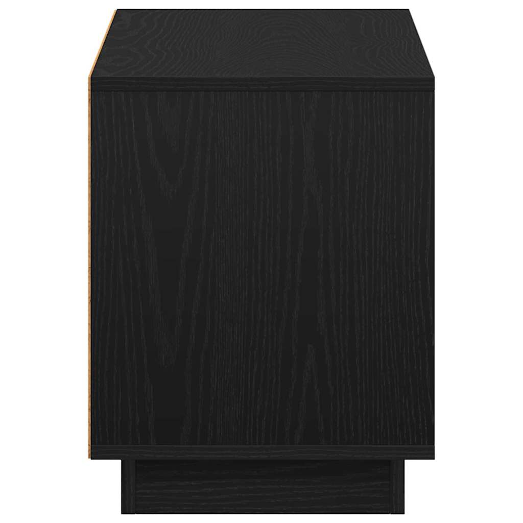TV-skab Sort eg 102 x 35 x 45 cm Konstrueret træ