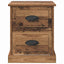 Natskab 2 pcs Gammelt træ 39 x 39 x 47.5 cm Konstrueret træ