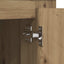 Sideboard 70 x 35,5 x 67,5 cm Artisan Egetræ Konstrueret træ