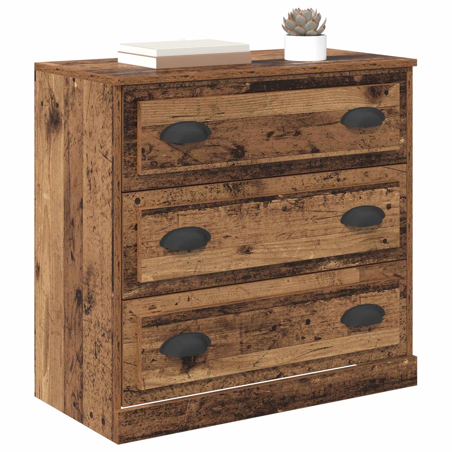 Sideboard Gammelt træ 70 x 35,5 x 67,5 cm Konstrueret træ