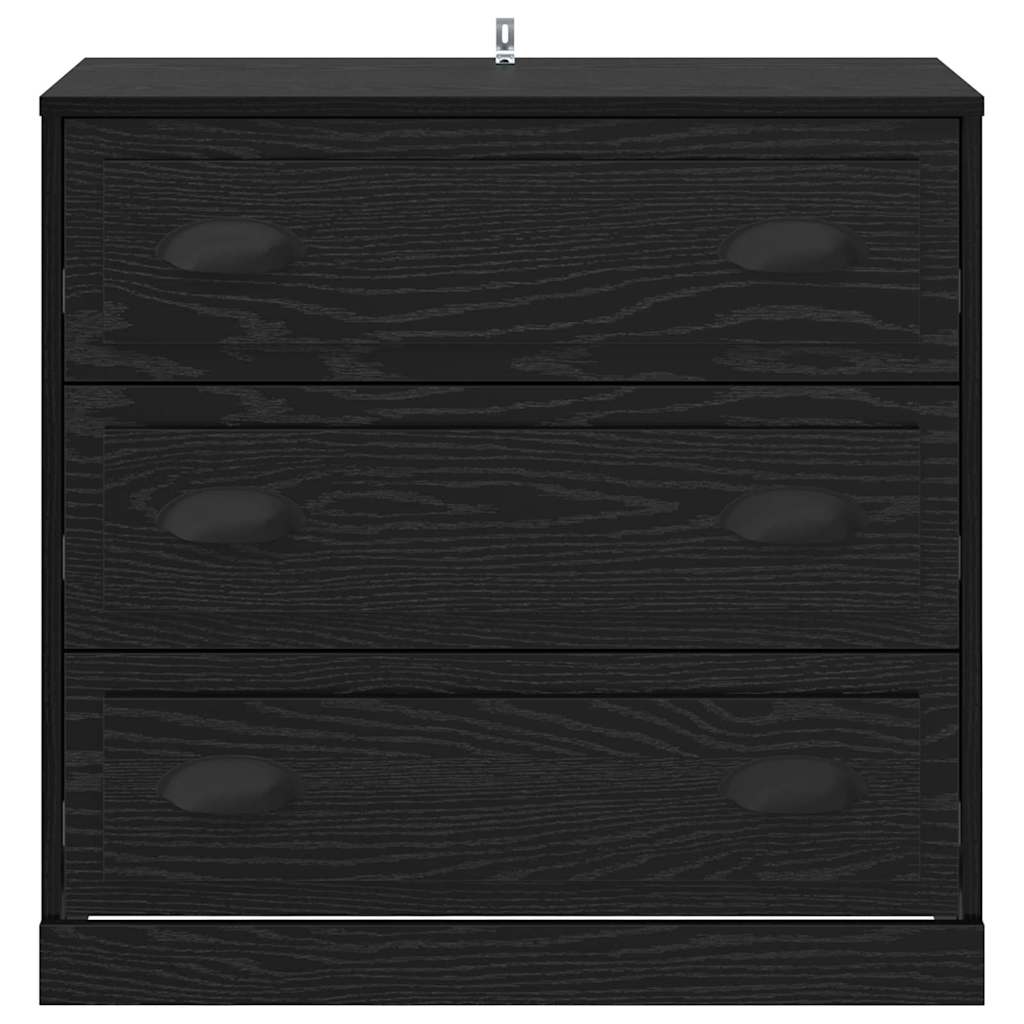 Sideboard Sort eg 70 x 35,5 x 67,5 cm Konstrueret træ