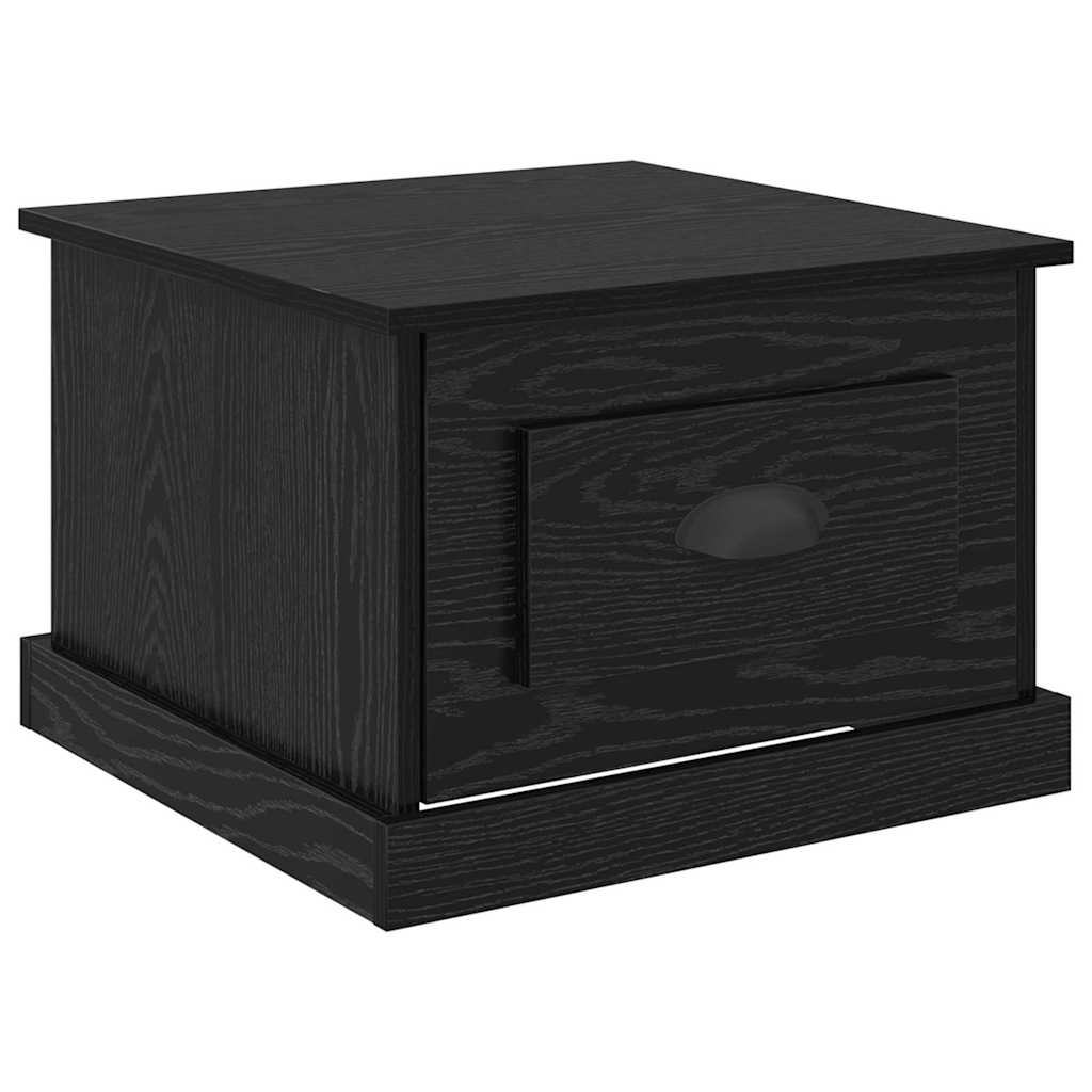 Sofabord Sort eg 50 x 50 x 35 cm Konstrueret træ