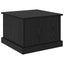Sofabord Sort eg 50 x 50 x 35 cm Konstrueret træ