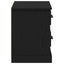 TV-skab med skuffe Sort eg 99,5 x 35,5 x 48 cm Konstrueret træ