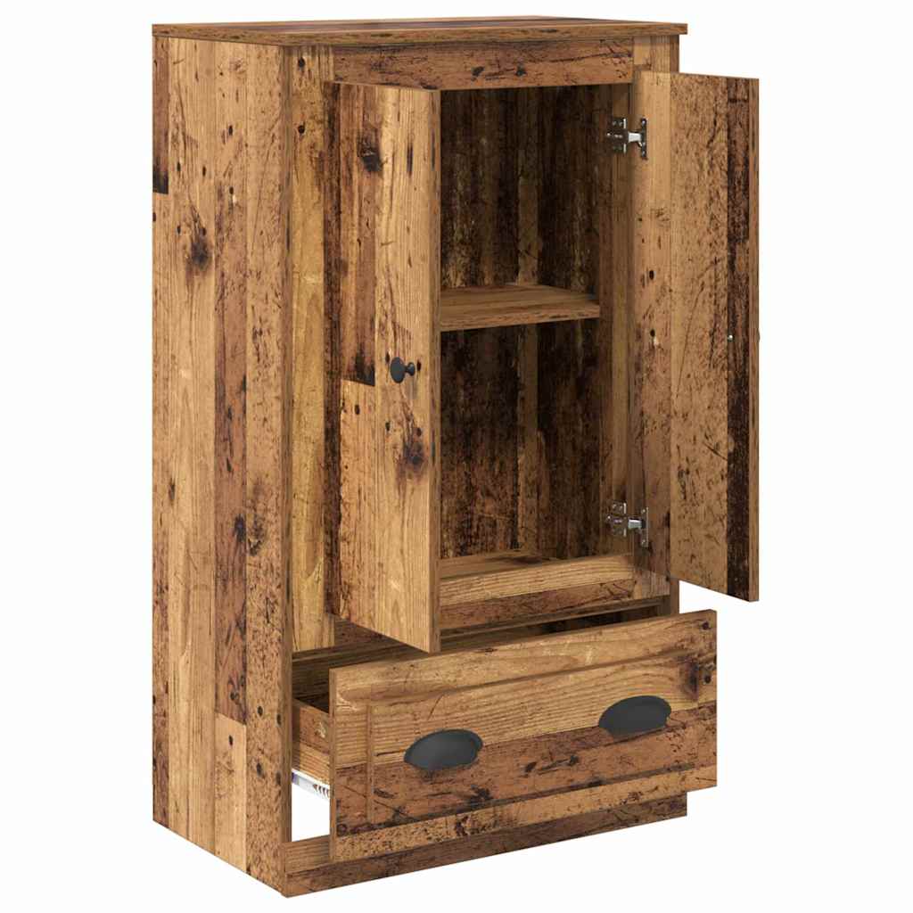 Highboard Gammelt træ 60 x 35,5 x 103,5 cm Konstrueret træ