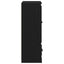 Highboard Sort eg 60 x 35,5 x 103,5 cm Konstrueret træ