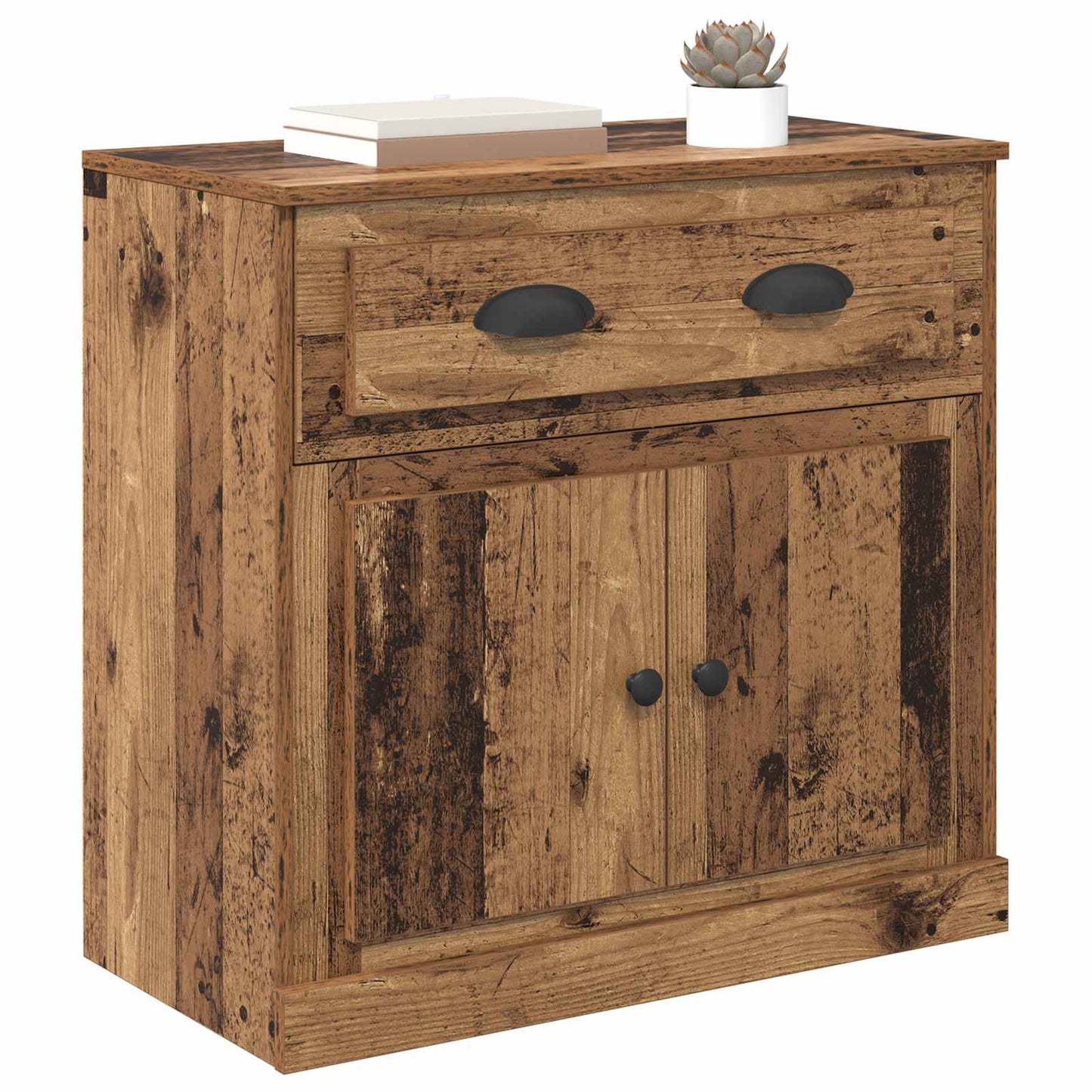 Highboard Gammelt træ 70 x 35,5 x 67,5 cm Konstrueret træ