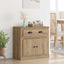 Highboard Artisan Egetræ 70 x 35,5 x 67,5 cm Konstrueret træ