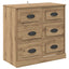 Sideboard Artisan Egetræ 70 x 35,5 x 67,5 cm Konstrueret træ