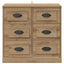 Sideboard Artisan Egetræ 70 x 35,5 x 67,5 cm Konstrueret træ