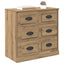 Sideboard Artisan Egetræ 70 x 35,5 x 67,5 cm Konstrueret træ