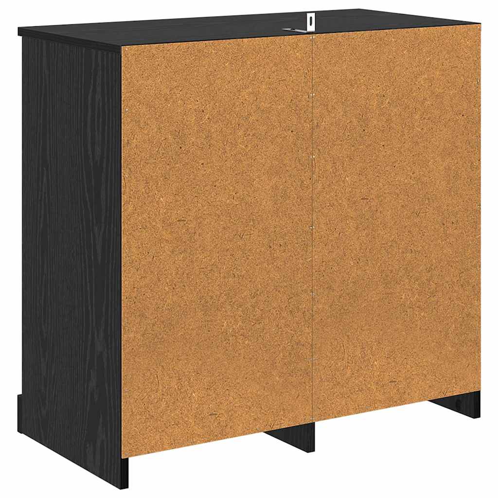 Sideboard Sort eg 70 x 35,5 x 67,5 cm Konstrueret træ