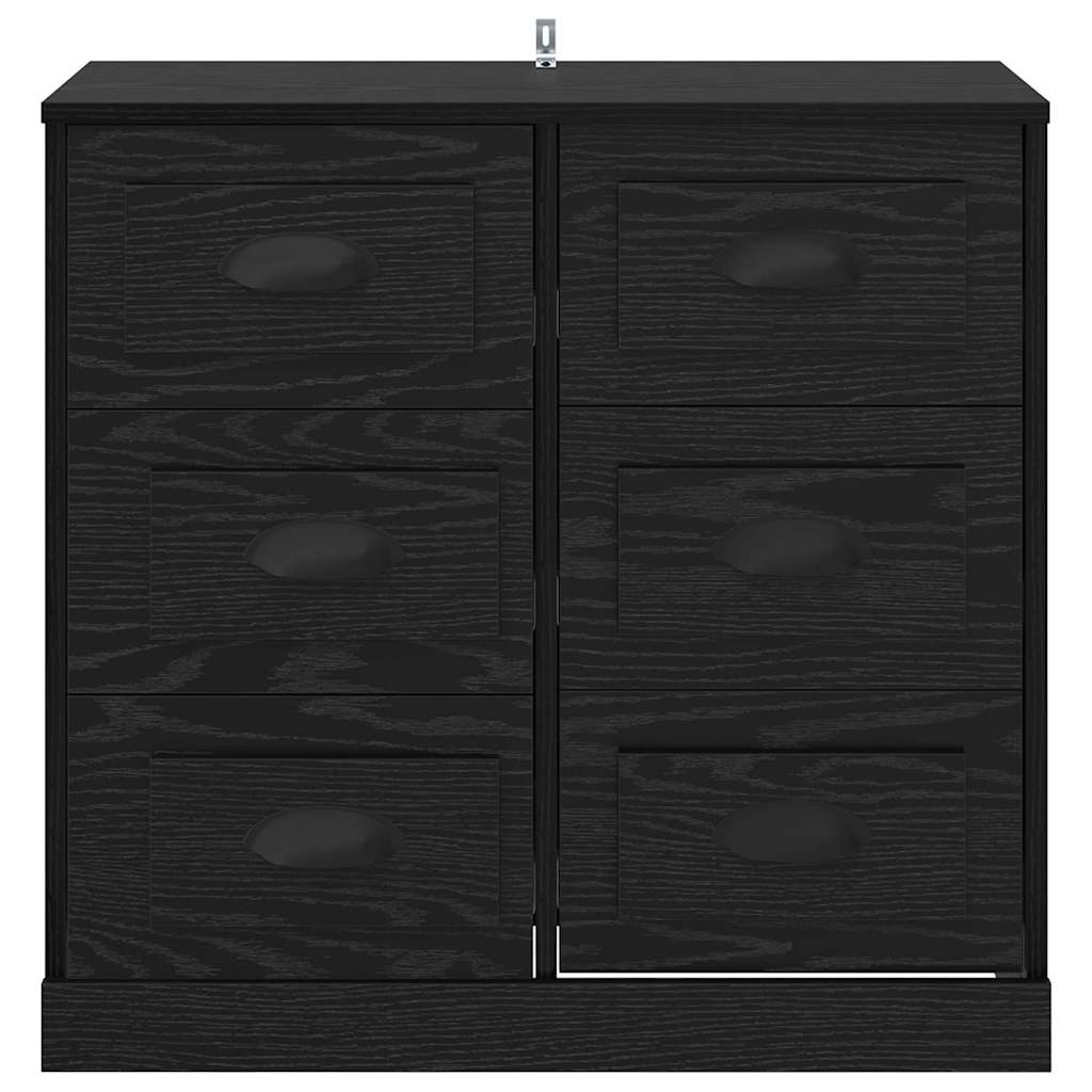 Sideboard Sort eg 70 x 35,5 x 67,5 cm Konstrueret træ