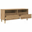 TV-skab 100 x 34,5 x 44,5 cm Artisan Egetræ Konstrueret træ