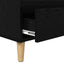 TV-skab med skuffe Sort eg 100 x 34,5 x 44,5 cm Konstrueret træ