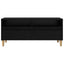 TV-skab med skuffe Sort eg 100 x 34,5 x 44,5 cm Konstrueret træ
