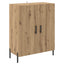 Sideboard Artisan Egetræ 69,5 x 34 x 90 cm Konstrueret træ
